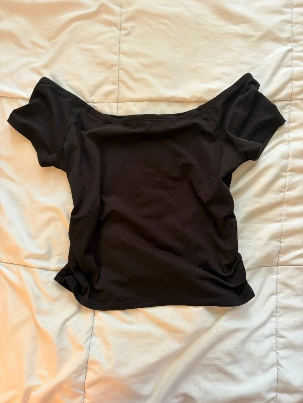 PacSun Women's Black Crop-top - Picture 1 of 4